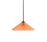 HAY Lámpara colgante Matin Pendant 30x30 cm Peach