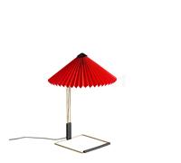 HAY Matin S, lámpara de sobremesa LED, rojo