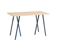 HAY Mesa alta Loop Stand incl. support 77.5x160 cm Maroon red-clear lacq. oak
