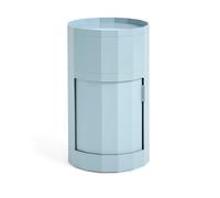 HAY Mesa auxiliar Facet Cabinet high 66 cm Misty blue
