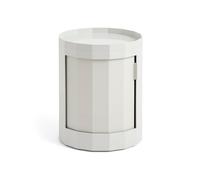 HAY Mesa auxiliar Facet Cabinet low 49 cm Misty grey