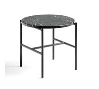 HAY Mesa auxiliar Rebar Ø45 cm Black marble-black