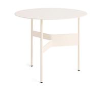 HAY Mesa auxiliar Shim coffee table Ø54 cm Eggshell