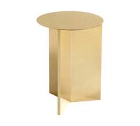 HAY Mesa auxiliar Slit high Ø35 cm Brass