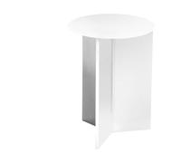 HAY Mesa auxiliar Slit high Ø35 cm White