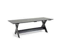 HAY Mesa Crate Dining Table 230×89.5 cm pino lacado Negro