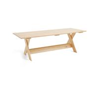 HAY Mesa Crate Dining Table 230×89.5 cm pino lacado Transparente