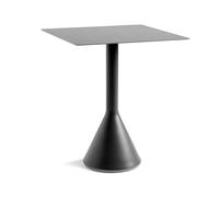 HAY Mesa cuadrada de café 65x65 cm Palissade Cone Anthracite