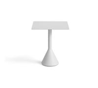 HAY Mesa cuadrada de café 65x65 cm Palissade Cone Sky grey