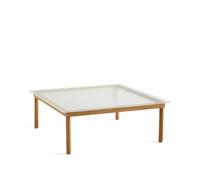 HAY Mesa de centro Kofi Oak-ribbed glass. 100 cm