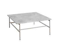 HAY Mesa de centro Rebar 80x84x33 cm Grey marble-fossil