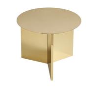 HAY Mesa de centro Slit Ø45 cm Brass