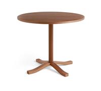HAY Mesa de comedor Pastis Table Ø90 Lacquered walnut