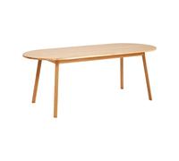 HAY Mesa de comedor Triangle Leg Aceite de roble. 250×85 cm