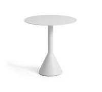 HAY Mesa redonda de café Palissade Cone Sky grey. Ø70 cm