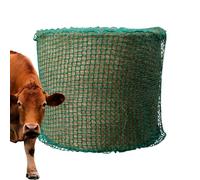 Hay Nets - Horses Sheep Food Organizer, Goat Storage Bag, Barn Stalls Paddocks Ranch Farm, Riding School Shows Trainers, Equestrian Rider Stable Hand, Black Mesh Feeder, Large Pack