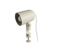Hay Noc Clip 400451-1009000 - Lámpara de mesa con pinza (altura: 22,5 cm, profundidad: 14,1 cm, longitud: 10,2 cm), color blanco
