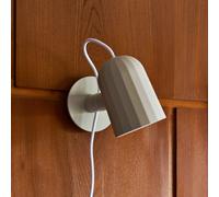 HAY Noc Wall aplique LED con enchufe, blanco