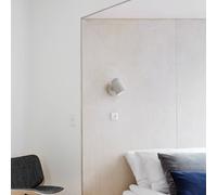 HAY Noc Wall Button aplique LED, blanco