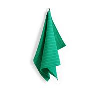 HAY Paño de cocina Canteen 52 x 80 cm Emerald pinstripe