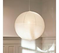 HAY, pantalla de lámpara, Ø 60 cm, blanca, papel/bambú