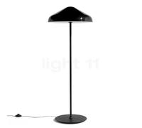 HAY Pao Steel, lámpara de pie, negro