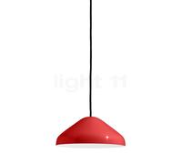 HAY Pao Steel, lámpara de suspensión, rojo - ø23 cm