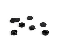 HAY Paquete de 4 pies y ruedas Facet Cabinet Black