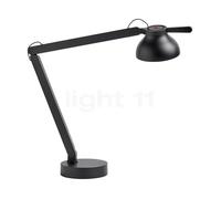 HAY PC Double Arm, lámpara para escritorio LED, soft black , artículo en fin de serie