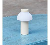 HAY PC Lámpara de mesa LED portátil batería recargable, blanco crema