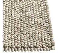 HAY Alfombra de lana Peas 140 x 200 cm Soft grey