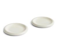 HAY Plato Barro Off-white. Ø18 cm. pack de 2