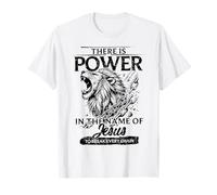 Hay Poder en el Nombre de Jesús para Romper Todas Las Cadenas Camiseta