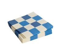 HAY Servilleta Pattern Lunch Check 33x33 cm. set de 20 Off white-blue M