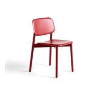 HAY Silla Soft Edge 60 Fall red-fall red bastidor de roble