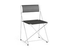HAY Silla X-Line Indoor Outdoor Black-galvanizado en caliente