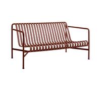 HAY Sofá lounge Palissade Iron red