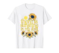 Hay Sol en mi Alma Girasoles Camiseta