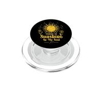 Hay Sol en mi Alma Vintage Boho Sol y Dientes de león PopSockets PopGrip para MagSafe