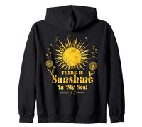 Hay Sol en mi Alma Vintage Boho Sol y Dientes de león Sudadera con Capucha