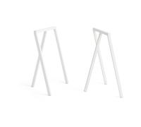 HAY Soporte para piernas Loop Stand Frame 72 cm 2 unidades Blanco