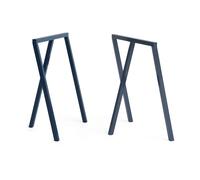 HAY Soporte para piernas Loop Stand Frame 72 cm 2 unidades Deep blue