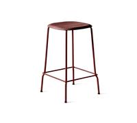 HAY Taburete bajo Soft Edge 30 fall red. fall red estructura de acero