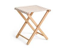 HAY Taburete plegable Outdoor Market Beige-red