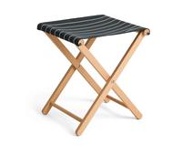 HAY Taburete plegable Outdoor Market Black-beige