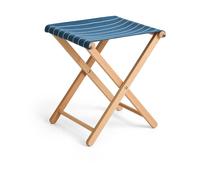 HAY Taburete plegable Outdoor Market Blue-beige