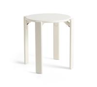 HAY Taburete Rey Ø46.5x46 cm Blanco crema