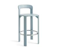 HAY Taburete Rey Low lacado 65 cm Azul pizarra