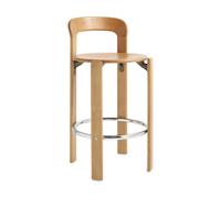 HAY Taburete Rey Low lacado 65 cm Dorado
