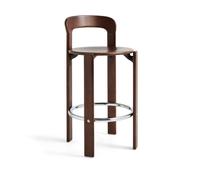 HAY Taburete Rey Low lacado 65 cm Marrón umber